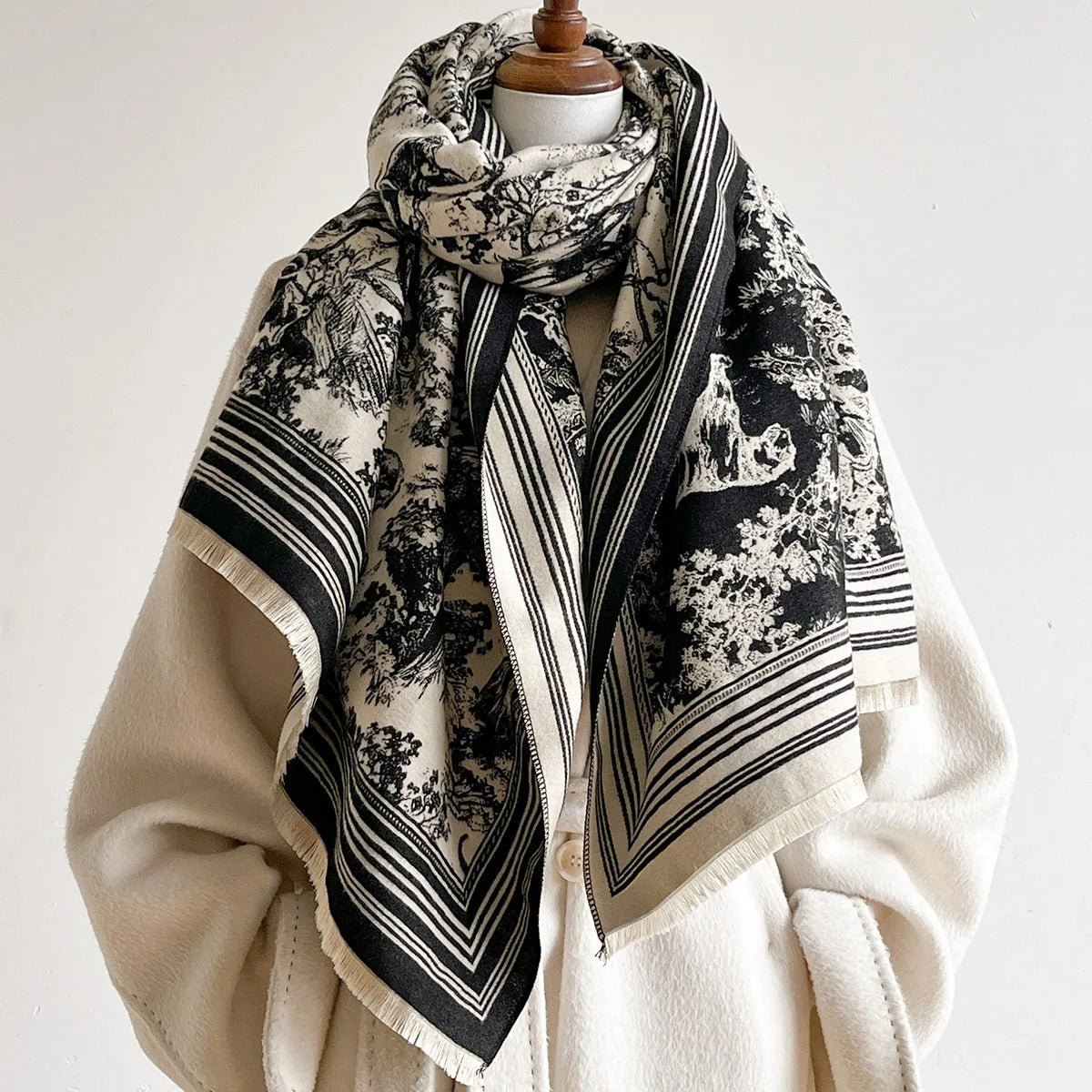 Floral Shawl Wrap