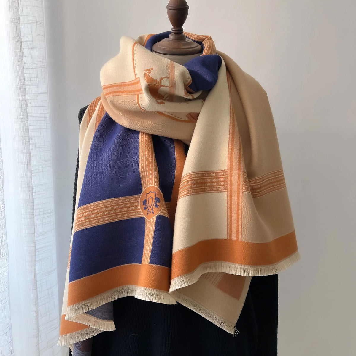 Printed Winter Wrap