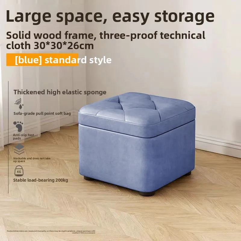 Upholstered Storage Ottoman
