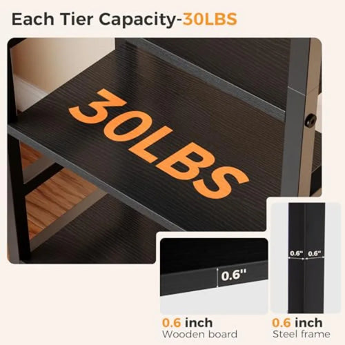 5-Tier Open Bookshelf