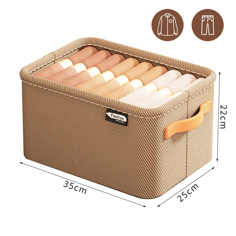 Foldable Wardrobe Storage Bag with Handle