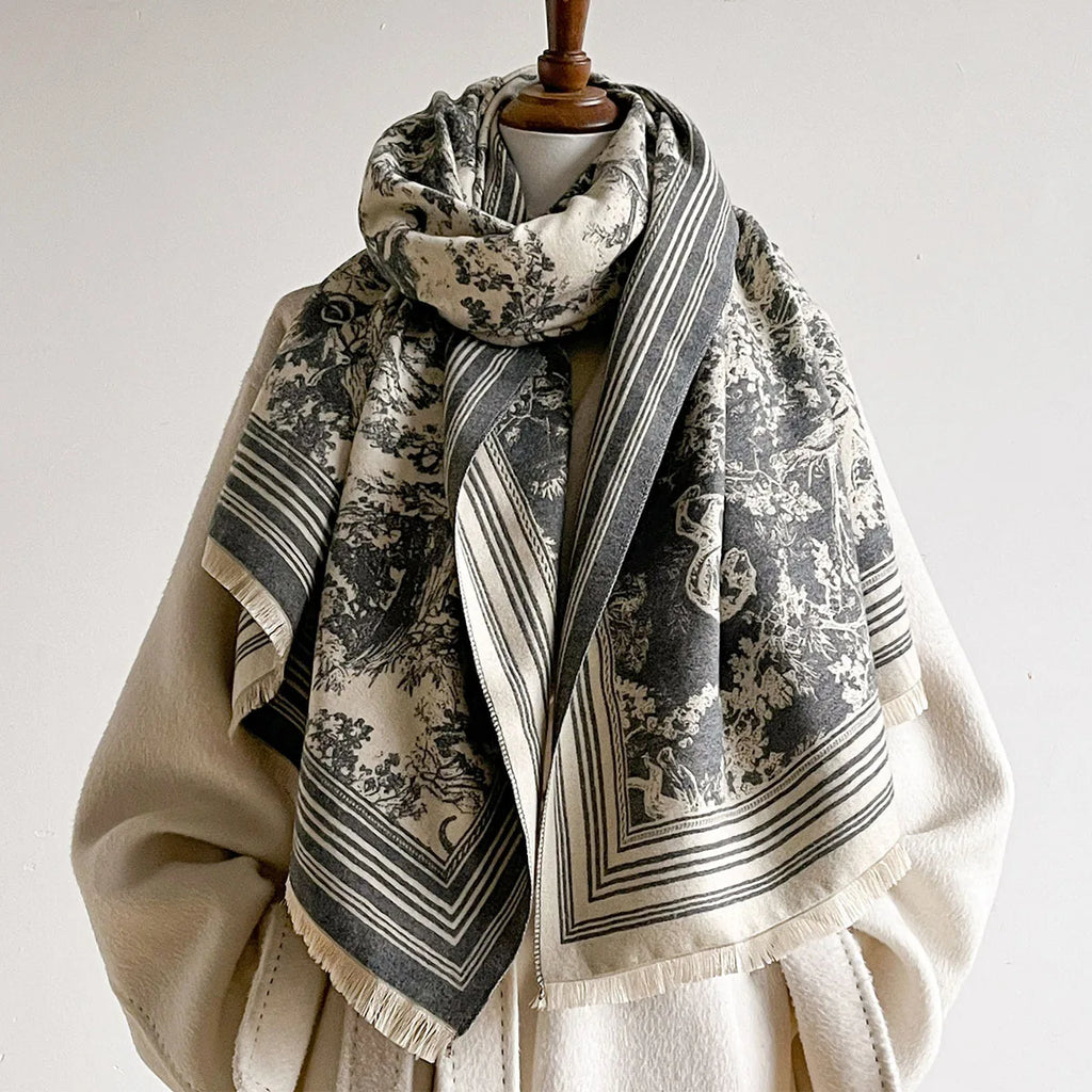 Floral Shawl Wrap