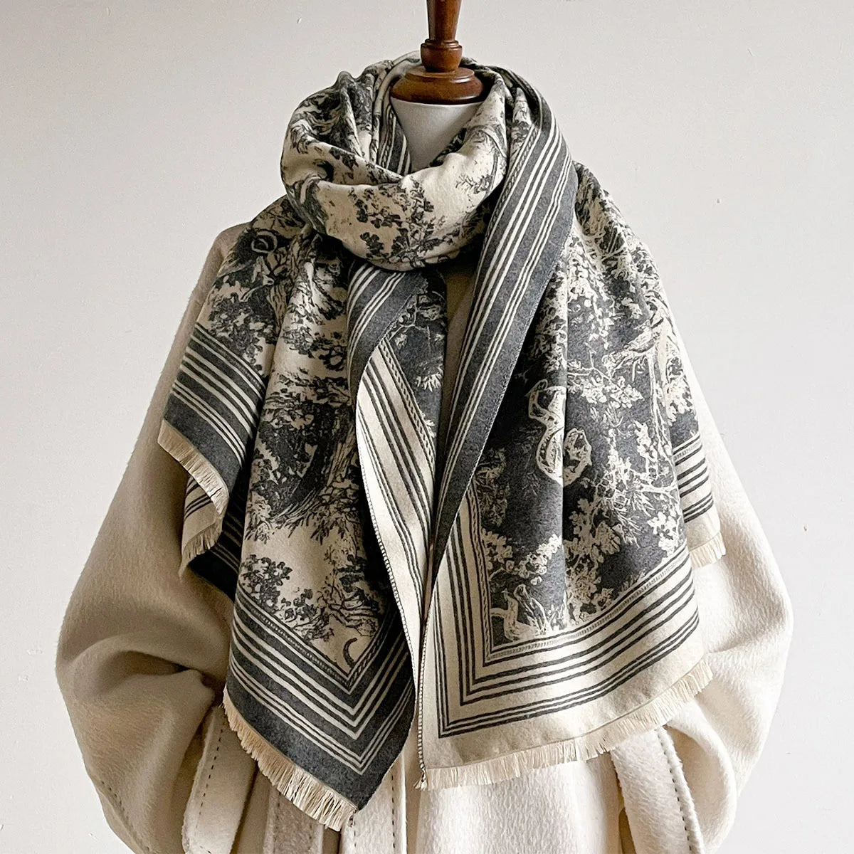 Floral Shawl Wrap