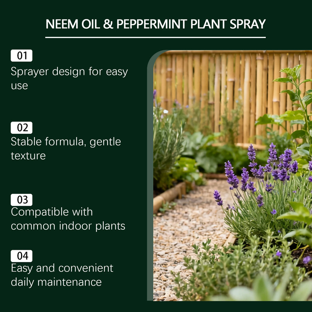Neem Oil & Mint Plant Spray
