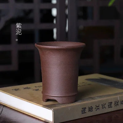 Purple Clay Bonsai Pot