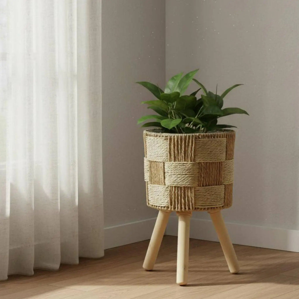 Woven Plant Stand