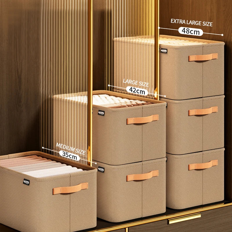 Foldable Wardrobe Storage Bag with Handle