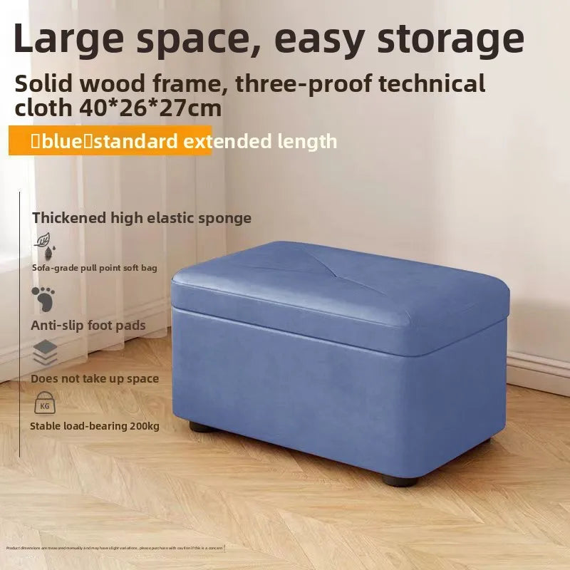 Upholstered Storage Ottoman