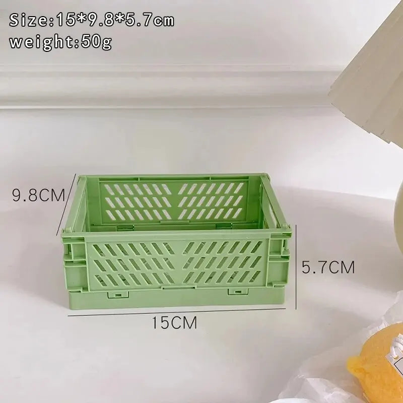 Foldable Desktop Storage Basket