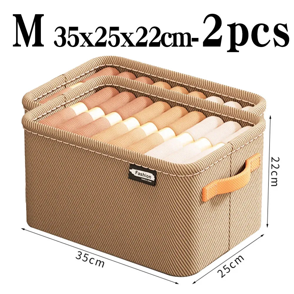 Foldable Wardrobe Storage Bag with Handle