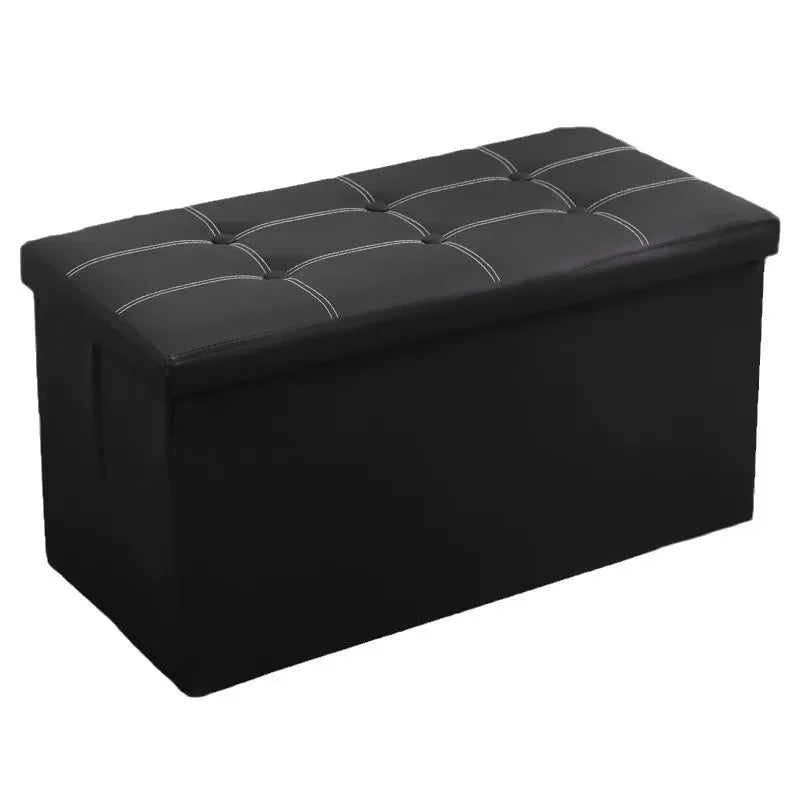Folding Storage Ottoman