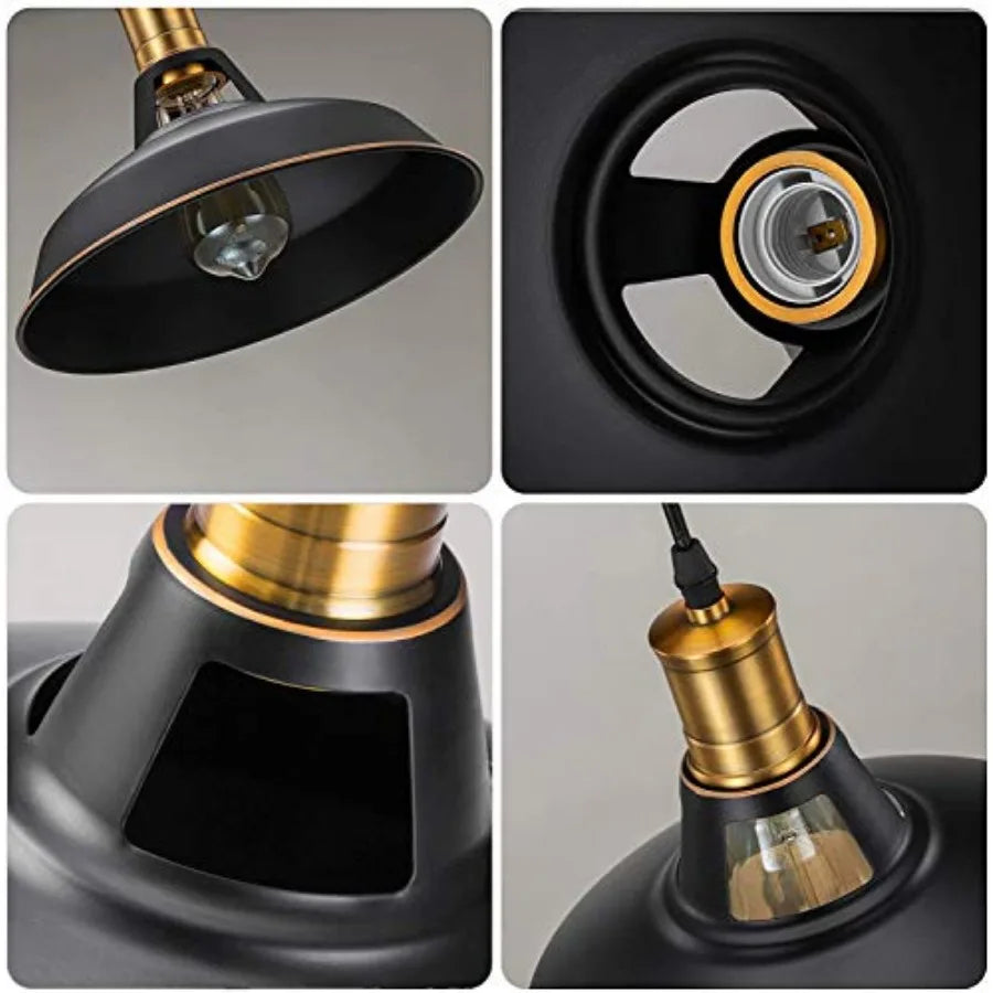 Farmhouse Pendant Lights (3 Pack)