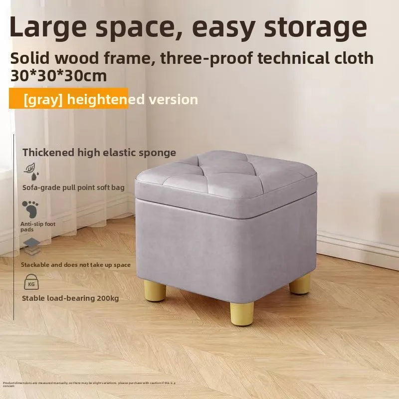 Upholstered Storage Ottoman