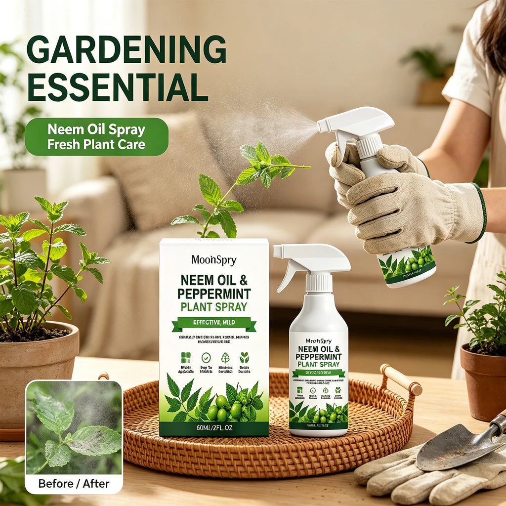 Neem Oil & Mint Plant Spray