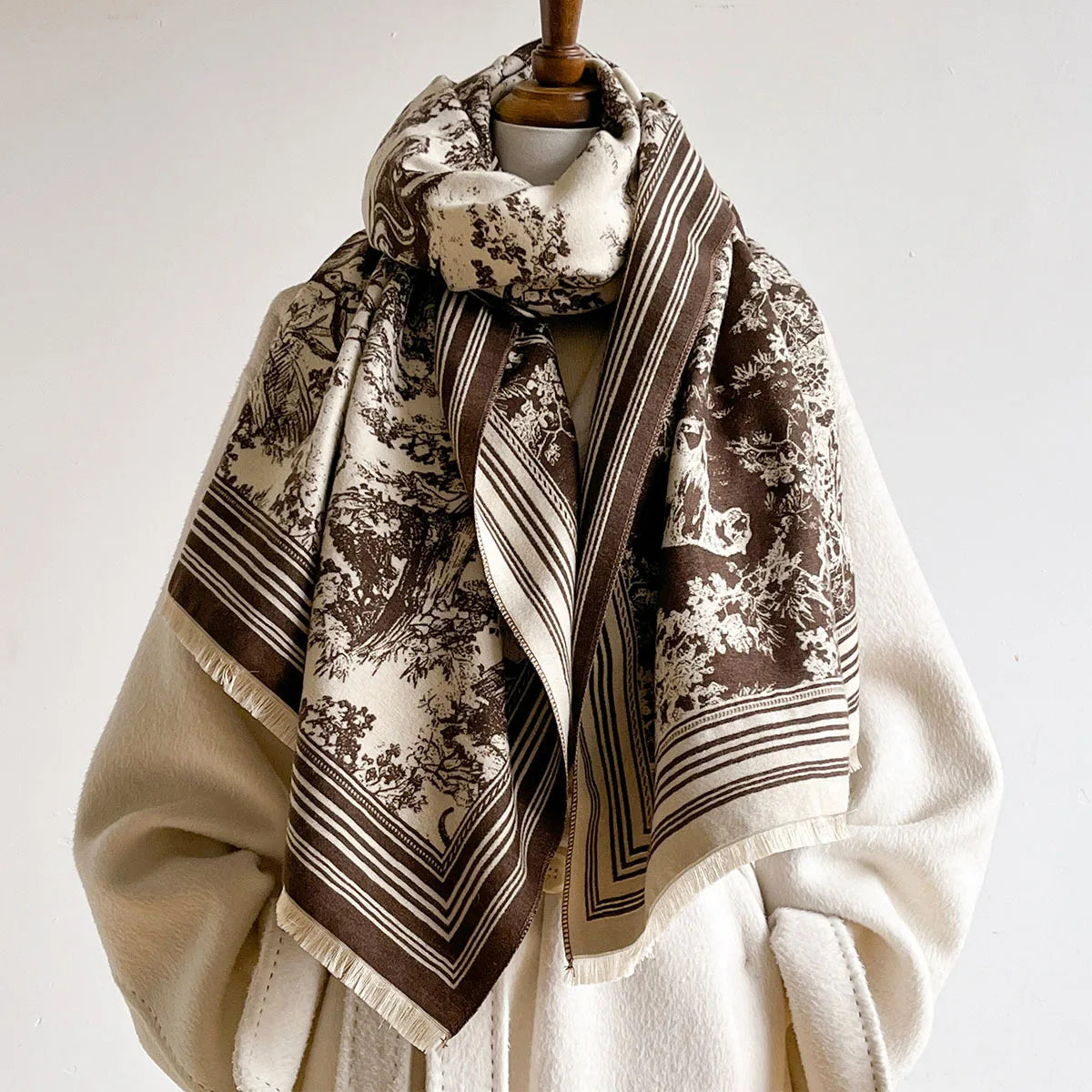 Floral Shawl Wrap
