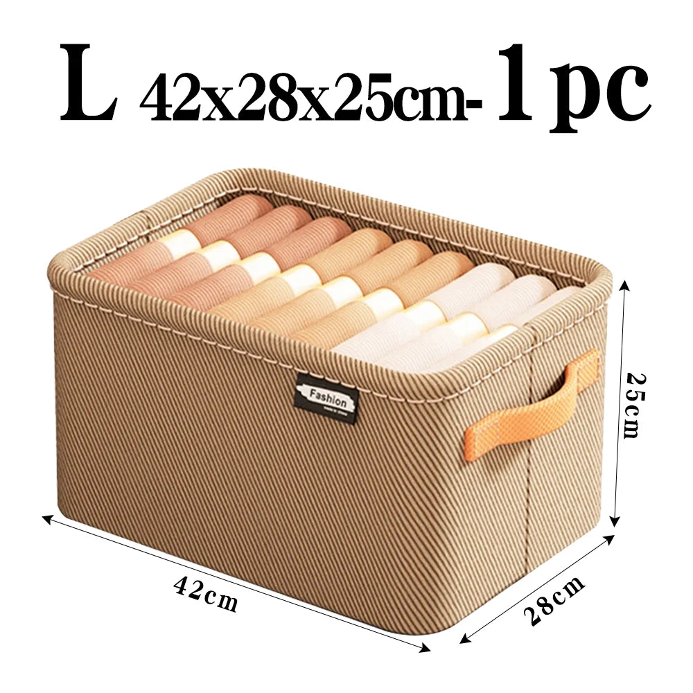 Foldable Wardrobe Storage Bag with Handle