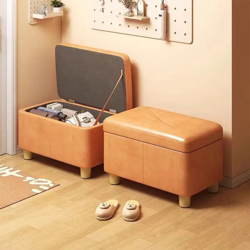 Upholstered Storage Ottoman