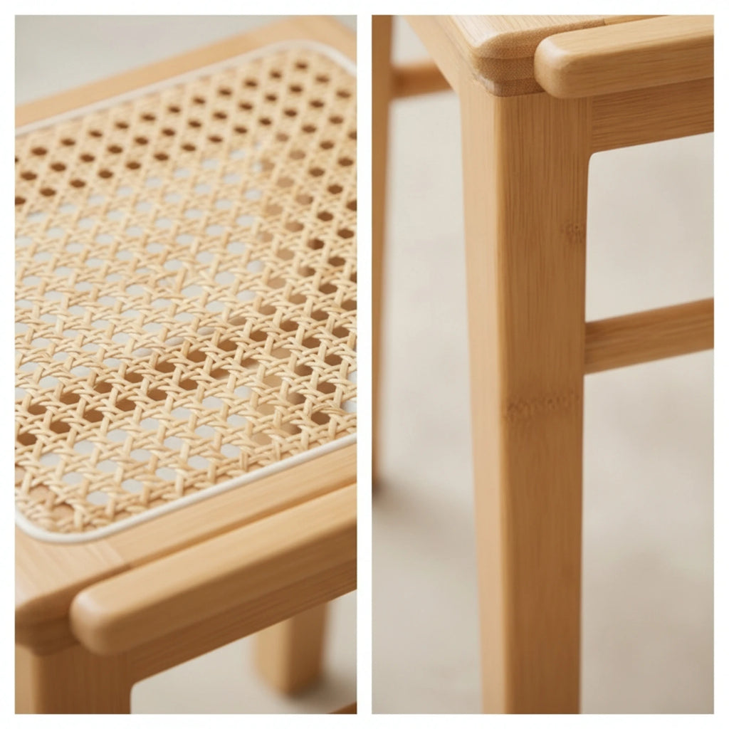 Wooden Footstool
