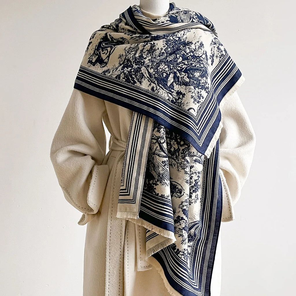Floral Shawl Wrap