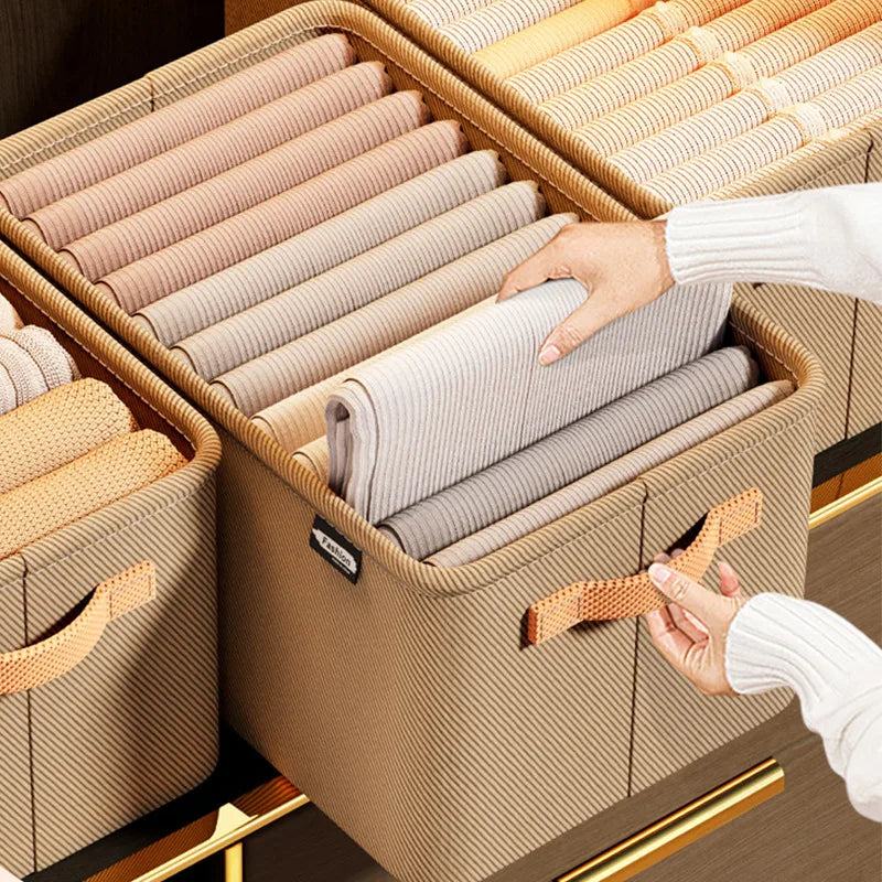 Foldable Wardrobe Storage Bag with Handle