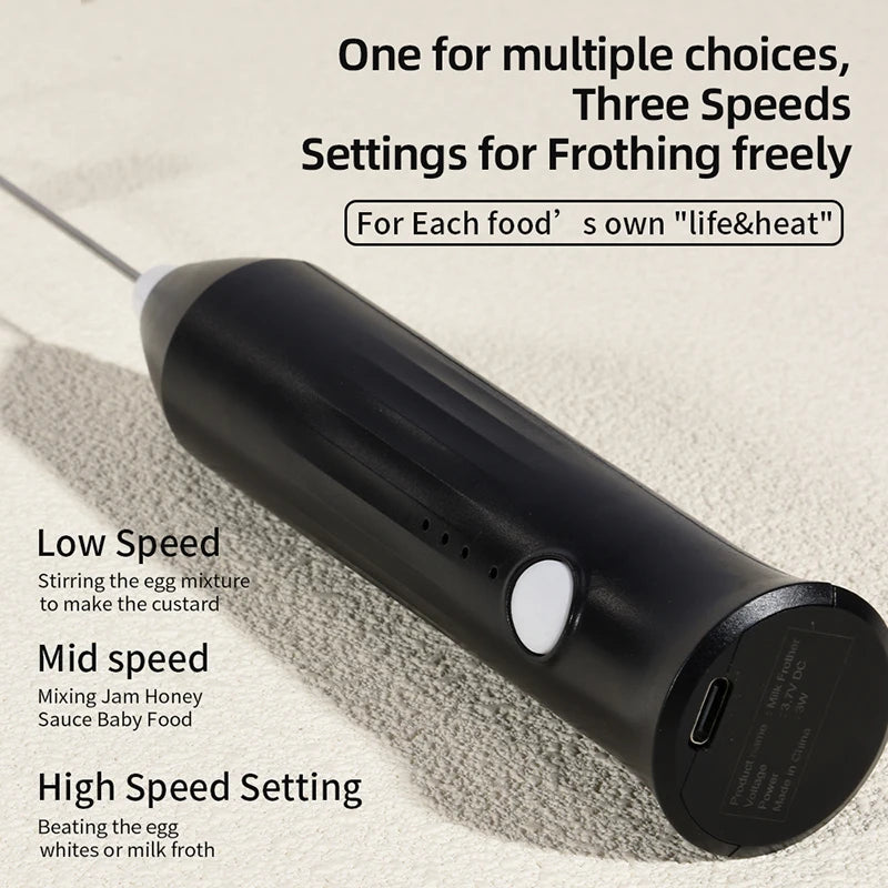 Handheld Electric Milk Frother