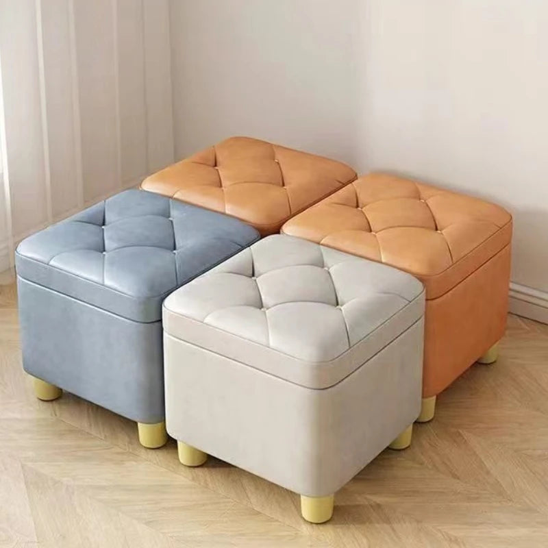 Upholstered Storage Ottoman