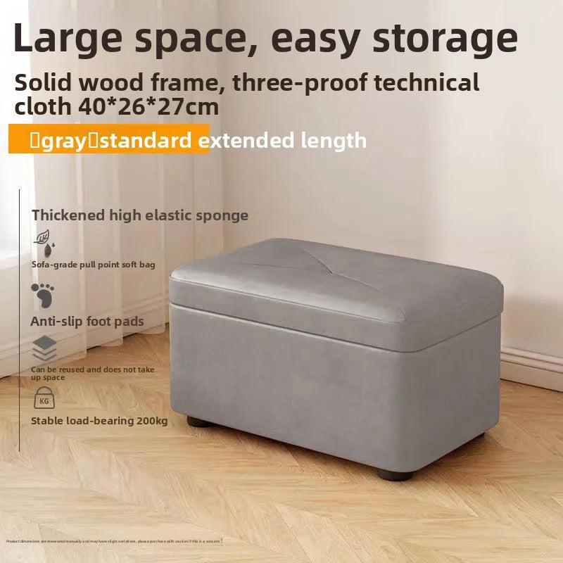 Upholstered Storage Ottoman