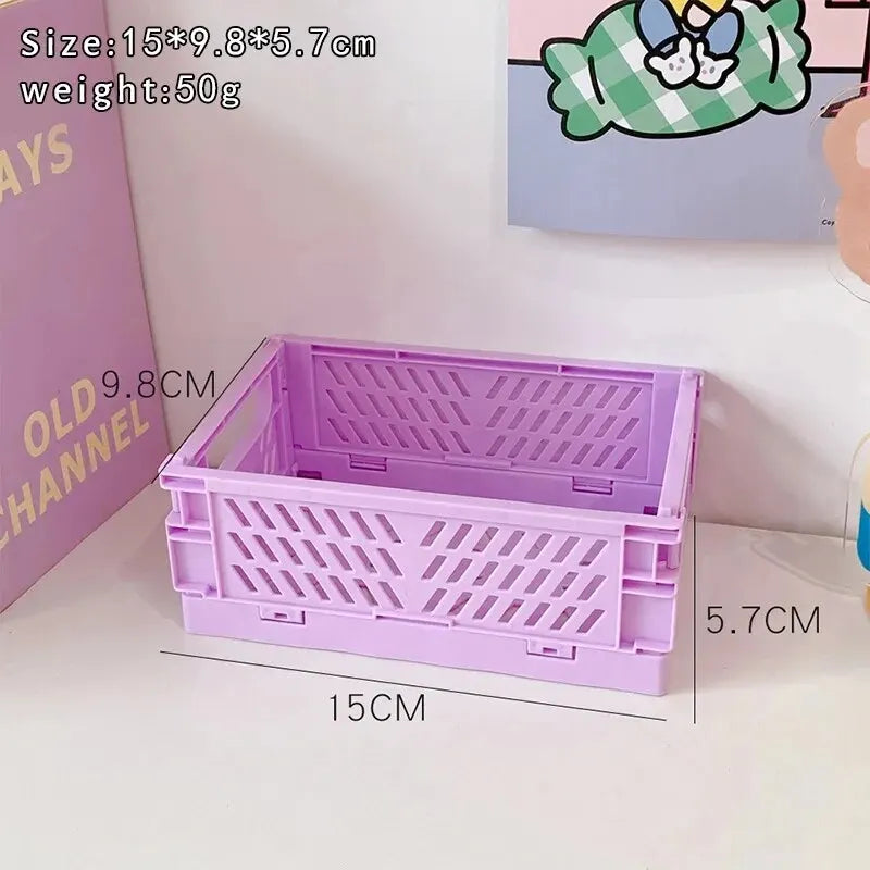 Foldable Desktop Storage Basket