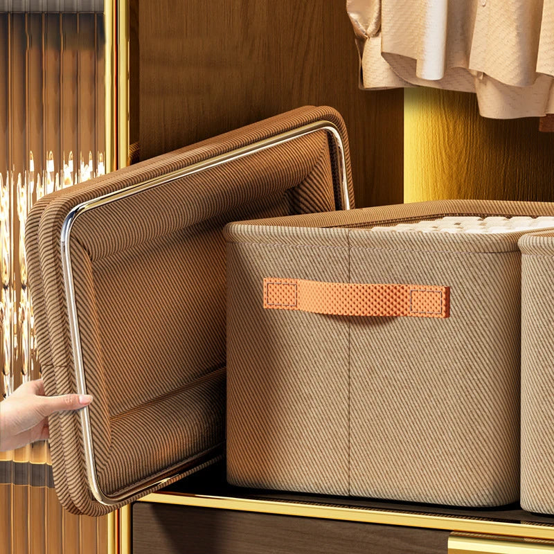 Foldable Wardrobe Storage Bag with Handle