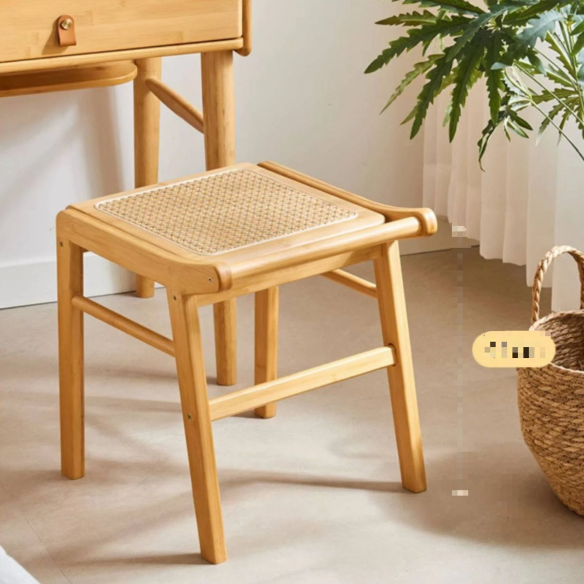 Wooden Footstool