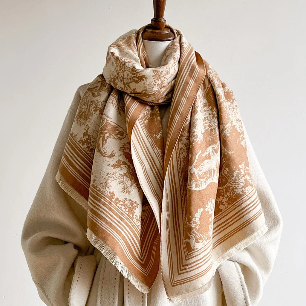 Floral Shawl Wrap