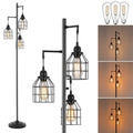 Industrial Tree Floor Lamp