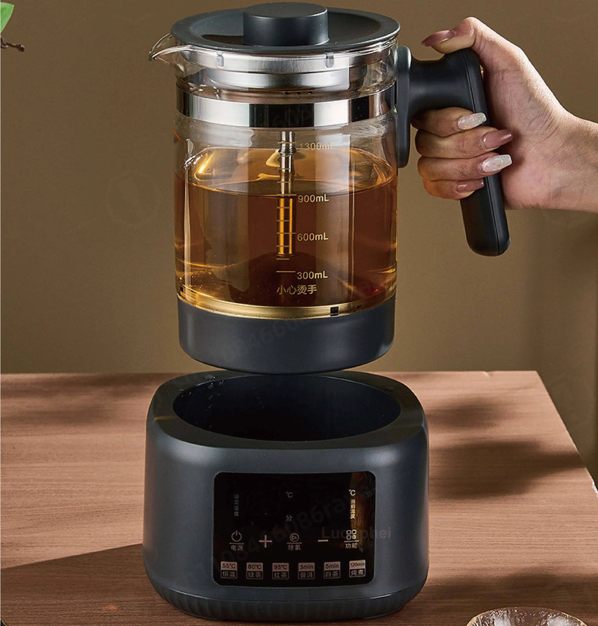 Glass Tea Kettle, 1.3 L