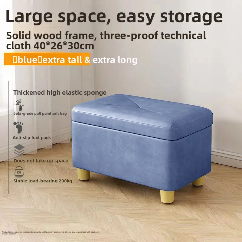 Upholstered Storage Ottoman