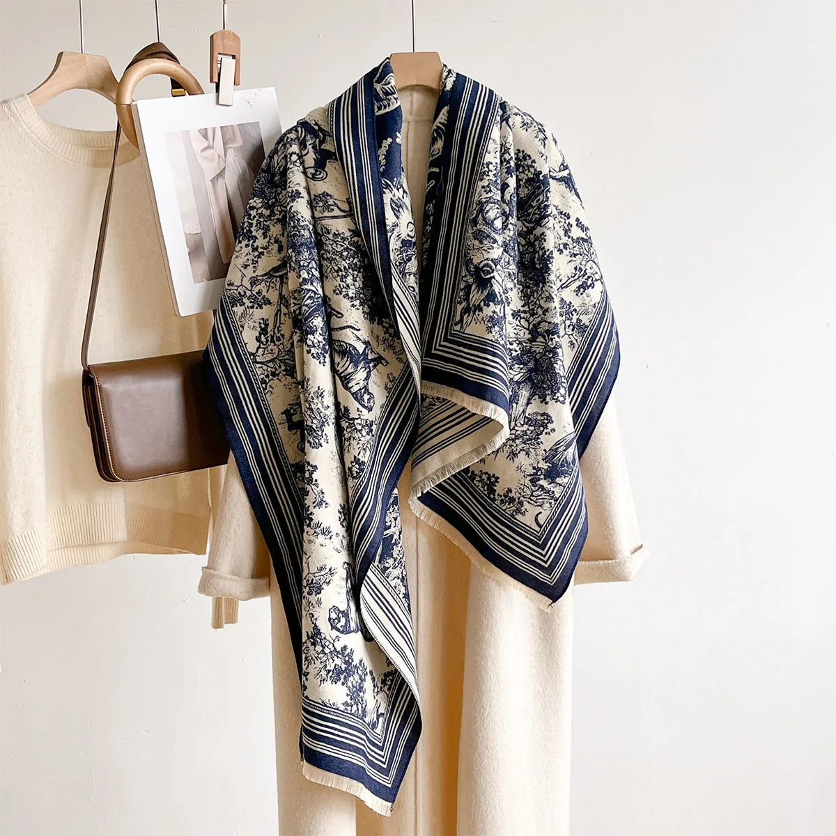 Floral Shawl Wrap