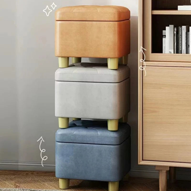Upholstered Storage Ottoman
