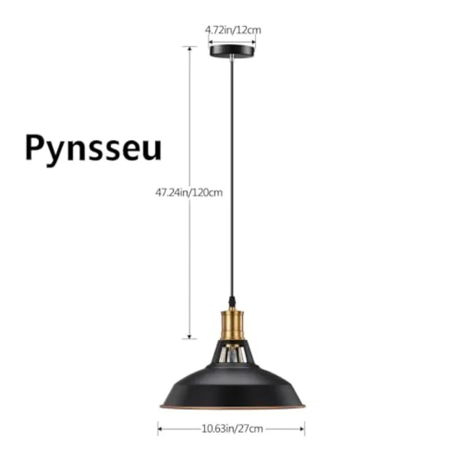 Farmhouse Pendant Lights (3 Pack)