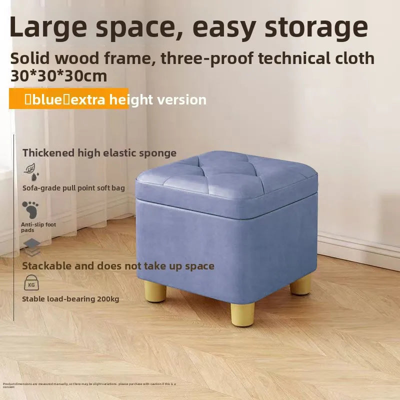 Upholstered Storage Ottoman