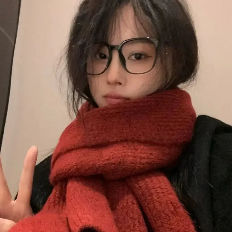 Solid Wrap Scarf