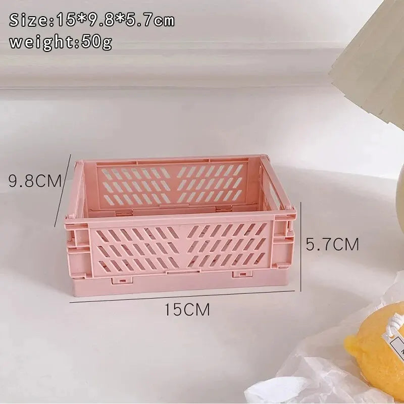 Foldable Desktop Storage Basket